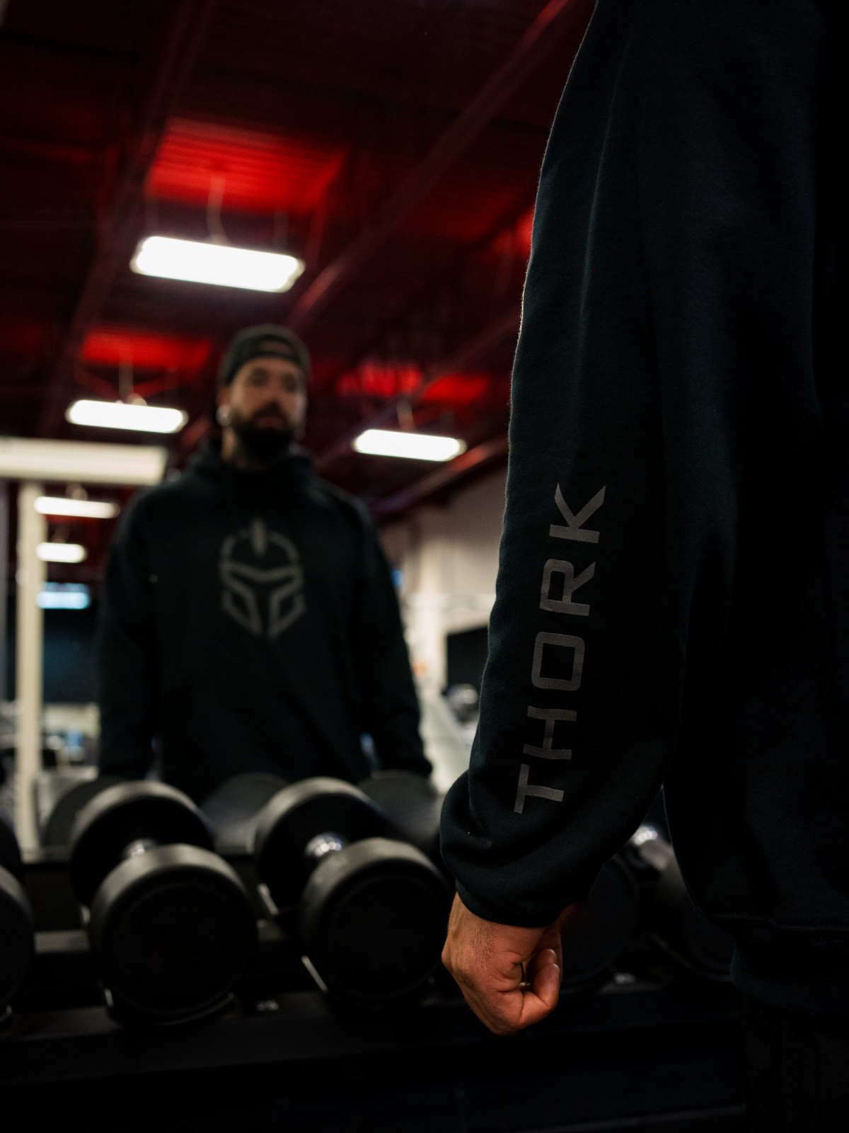 Forged series - Black hoodie